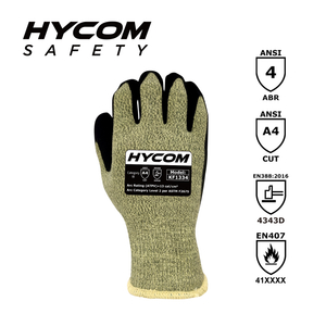 HYCOM Arc Flash Cut Resistant Aramid Glove with Neoprene Coating ATPV 13cal/cm² PPE Gloves