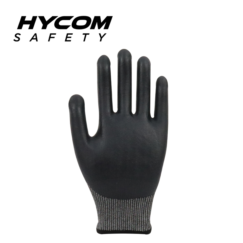 HYCOM Breath-cut 18G Cut Level 5 ANSI 3 Cut Resistant Glove with Foam Nitrile HPPE Work Gloves