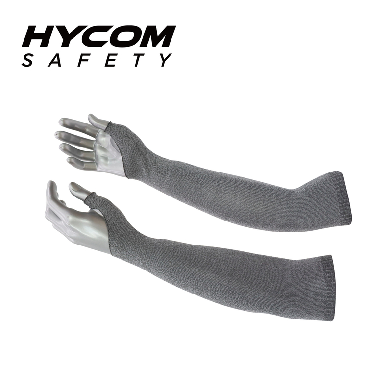 HYCOM Cut Level 3 Three-Dimensionally Seamless Knitted Cut Resistant Arm Cover Sleeve For Work Safety