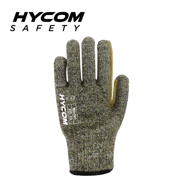HYCOM 7G ANSI Cut 5 Heat Resistant Glove High Cut Aramid Glove