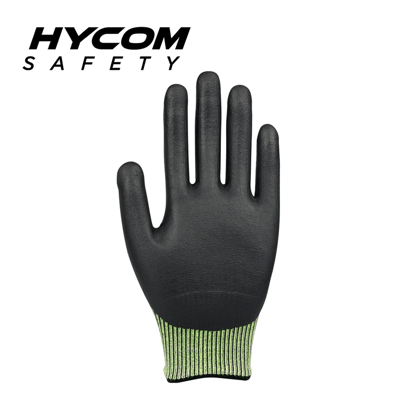 HYCOM Breath-cut 13G Level 5 ANSI 3 Cut Resistant Glove with Foam Nitrile HPPE Work Gloves