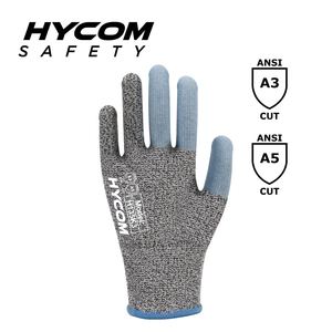 HYCOM Breath-cut 13G ANSI 3 ANSI 5 Cut Resistant Glove Food Grade HPPE Work Gloves