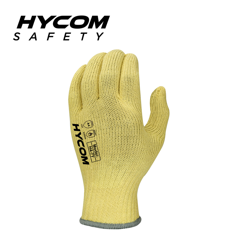 HYCOM 7G ANSI 4 Heat Resistant Glove High Cut Aramid Glove