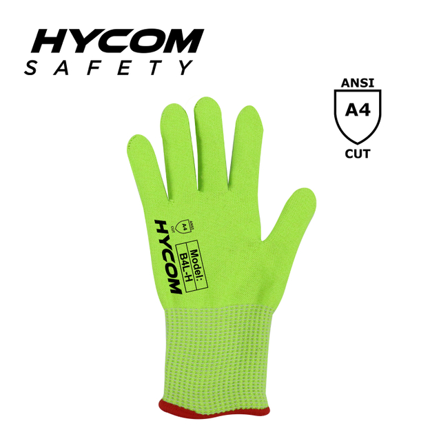 HYCOM Breath-cut 13G ANSI 4 Cut Resistant Glove Food Grade HPPE Work Gloves