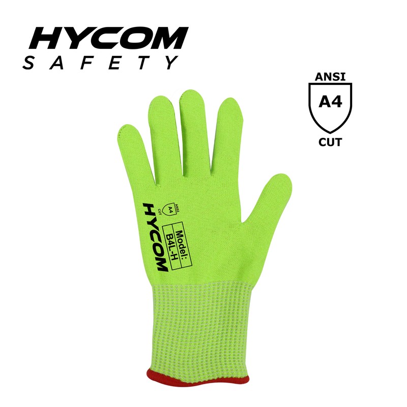 HYCOM Breath-cut 13G ANSI 4 Cut Resistant Glove Food Grade HPPE Work Gloves