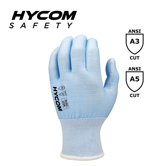 HYCOM Breath-cut 18G Cut Level 3 ANSI 2 Cut Resistant Glove Food Grade HPPE Work Gloves