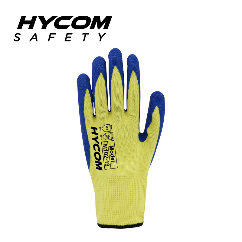 HYCOM 10G Level 5 ANSI 4 Aramid Cut Resistant Glove PPE Work Gloves