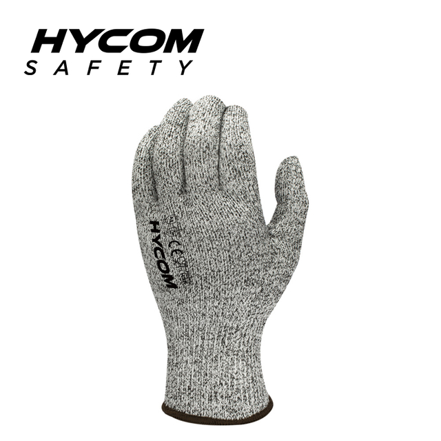HYCOM 13G Level 5 Cut Resistant Glove FDA Food Contact Directly Anti Cut Gloves